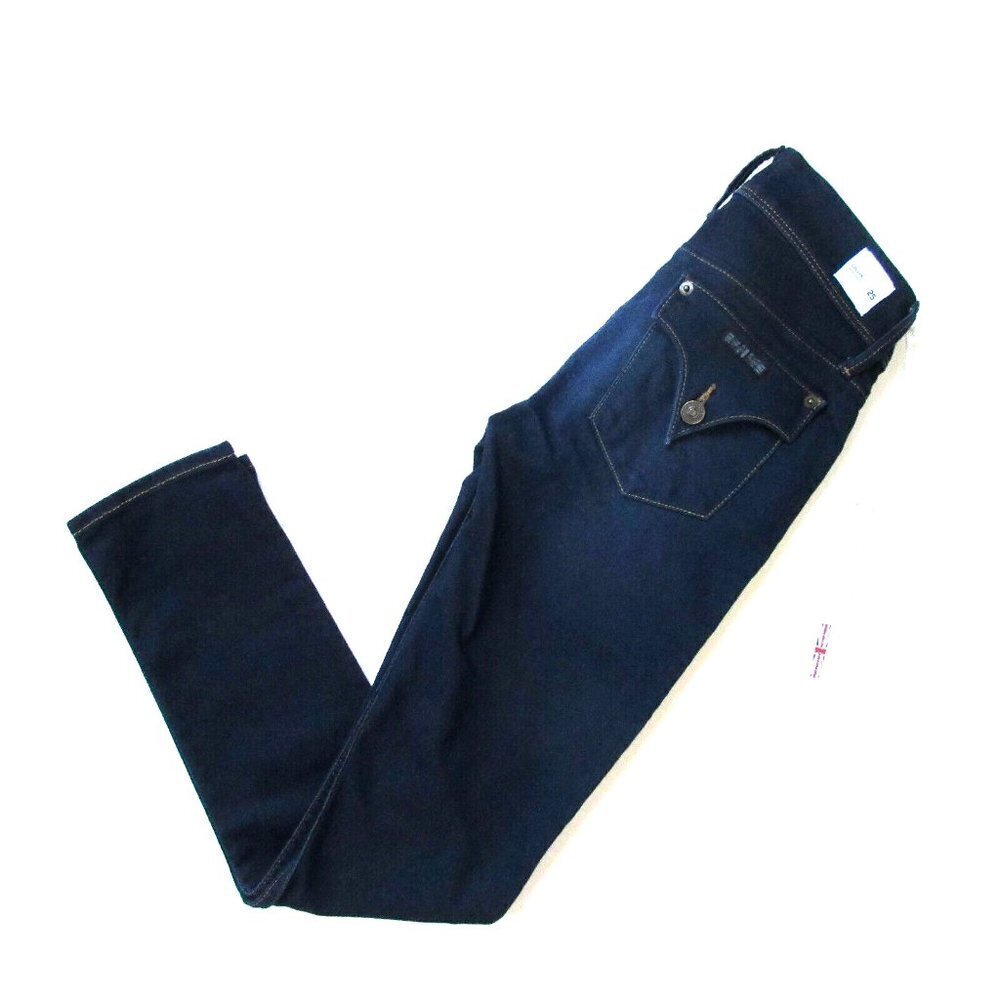 NWT Hudson Collin Skinny in Agala Flap Pocket Stretch Ankle Jeans 25